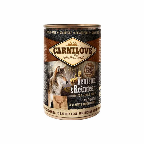 Carnilove 400g Psí nadýchaný VENISON SOB