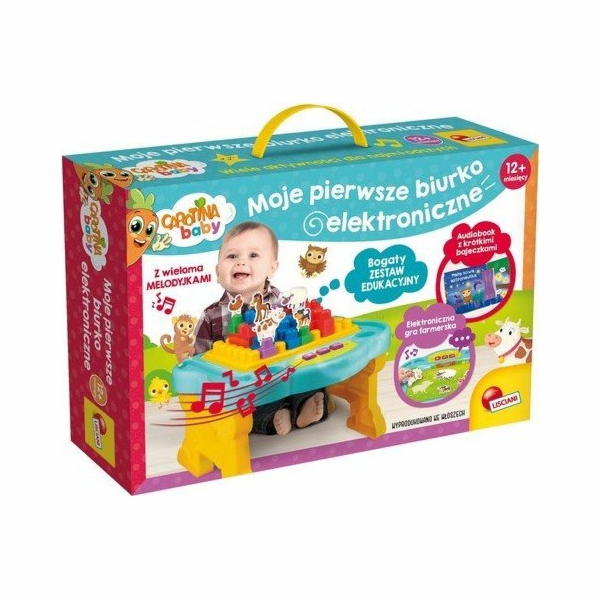 Carotina Baby Moje pierwsze biurko elektronické 7662