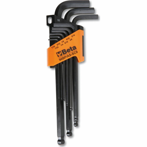 Beta Tools L-KEY SET V DRŽÁKU 9KS 96BP-AS/SC9 BETA UTENSI...