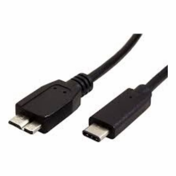Neutrální USB-C USB kabel – 1 m černý