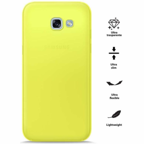 Pouzdro Puro Case 0.3 Nude Galaxy A3 (2017) fluo žluté