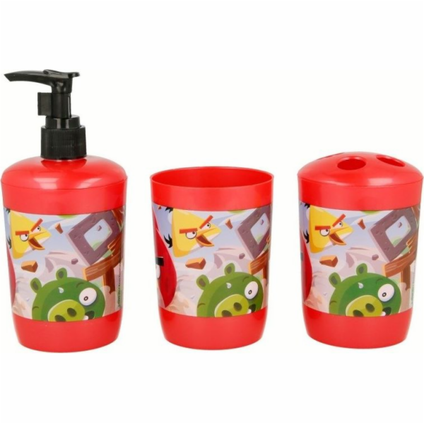 Univerzální koupelnový set Angry Birds