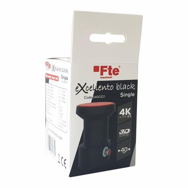 Převodník FTE Single FTE eXcellento Black LTE 0,1 dB