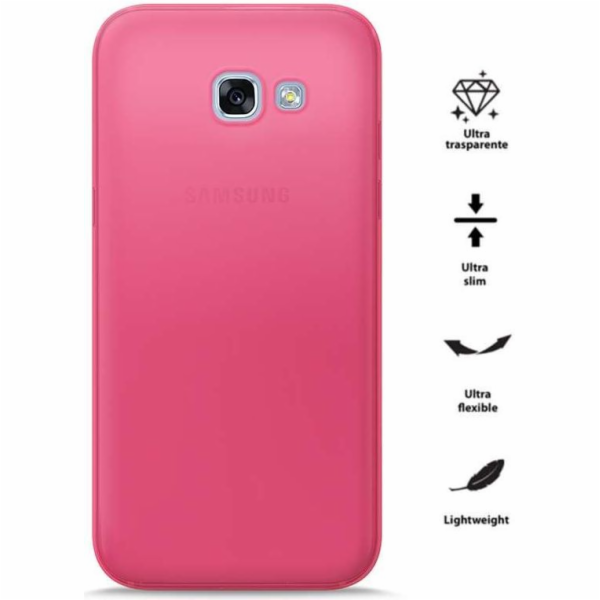 Pouzdro Puro Case 0.3 Nude Galaxy A3 (2017) fluo Pink