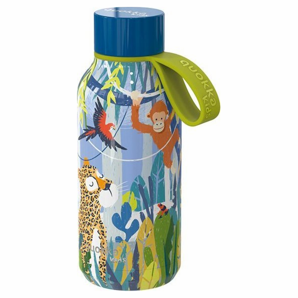 Quokka Quokka Solid Kids s popruhem - Nerezová termoláhev...