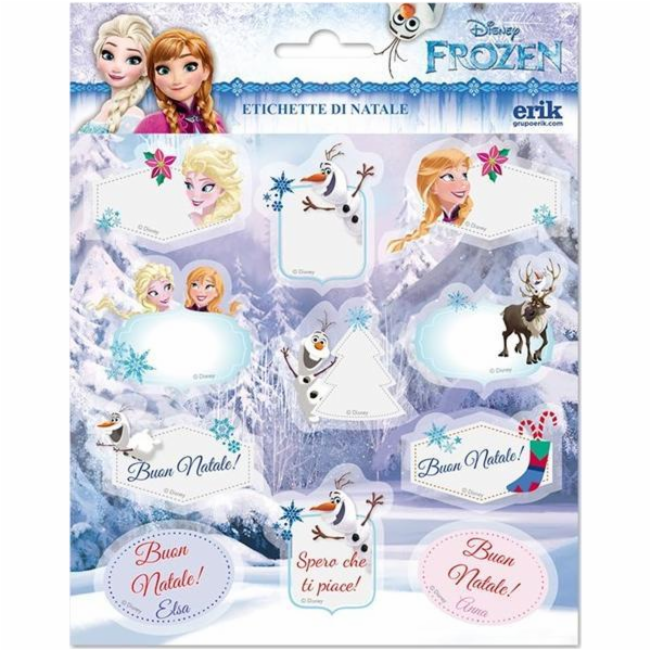 Disney Frozen 2 - Štítky k personalizaci dárků