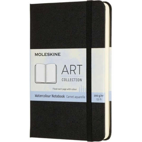 Moleskine Notes Art Watercolor MOLESKINE P (9x14cm), 60 s...