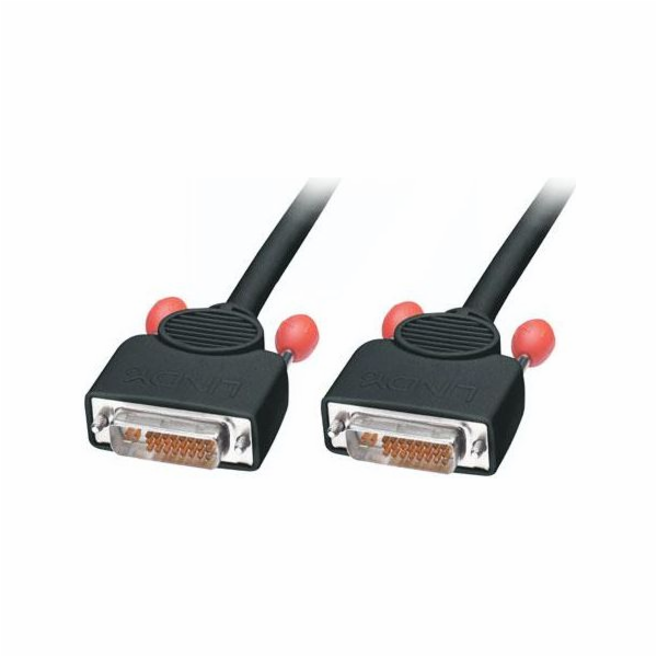 Lindy DVI-I - DVI-I kabel 20m černý