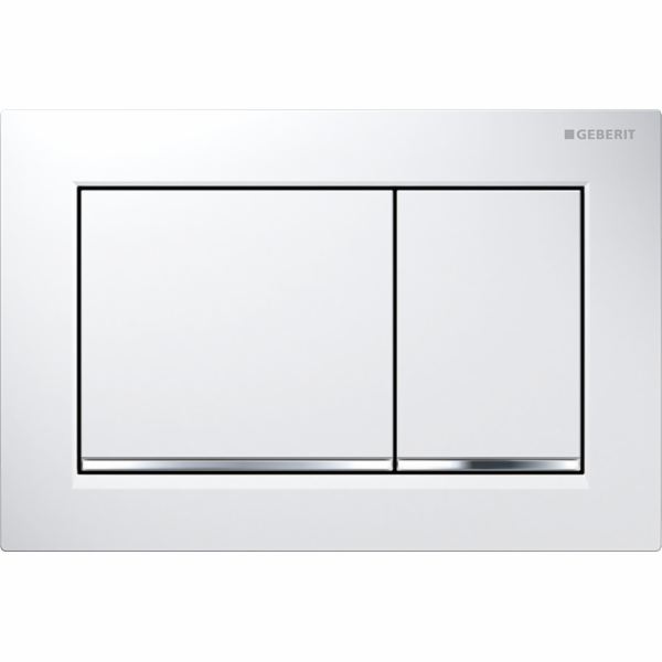 Geberit Omega 30 WC splachovací tlačítko bílé (115.080.KJ.1)