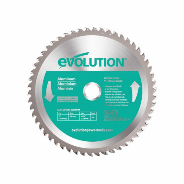 Evolution TCT hliníkový pilový kotouč 180mm 54z (EVO-180-...