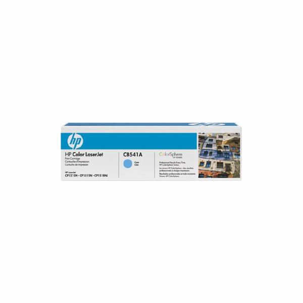 Tonerová kazeta HP CB541A (azurová)