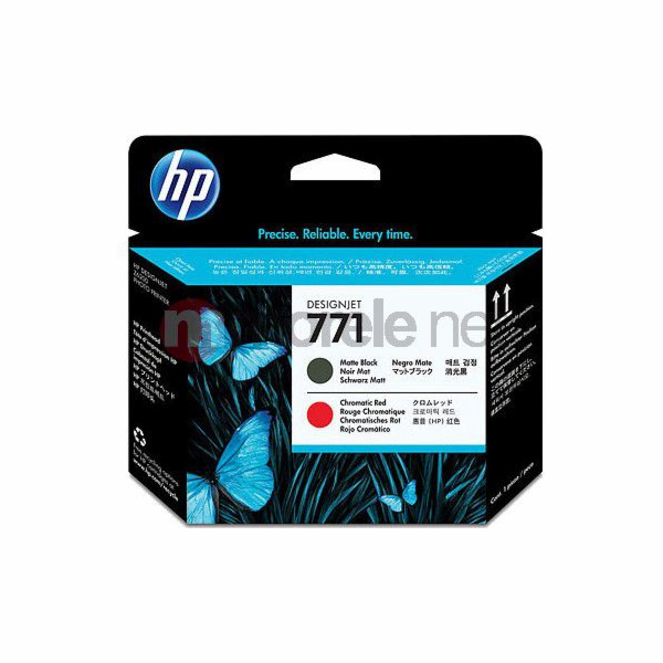 Tisková hlava HP No 771 Matte Black/Chr Red (CE017A)