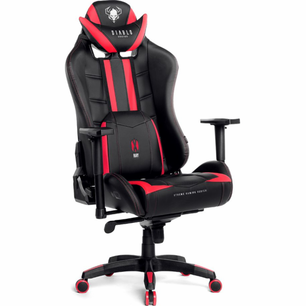 Diablo Chairs X-RAY King Size XL křeslo černo-červené
