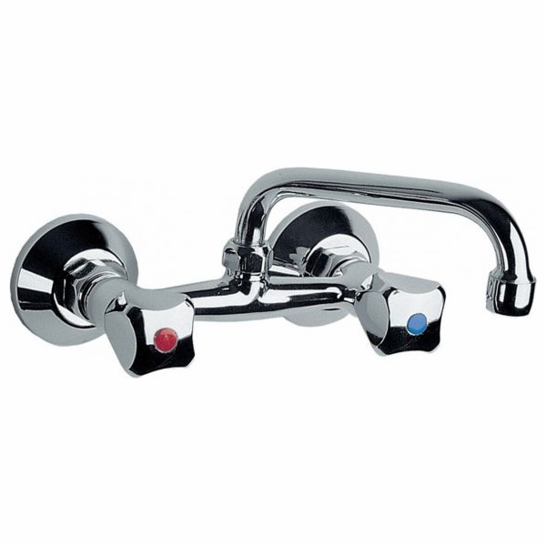 KFA Standard umyvadlová baterie nástěnná chrom (300-310-00)