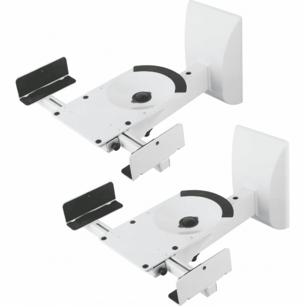 Art Clamps pro reproduktory bílé 2 ks. (G-04)