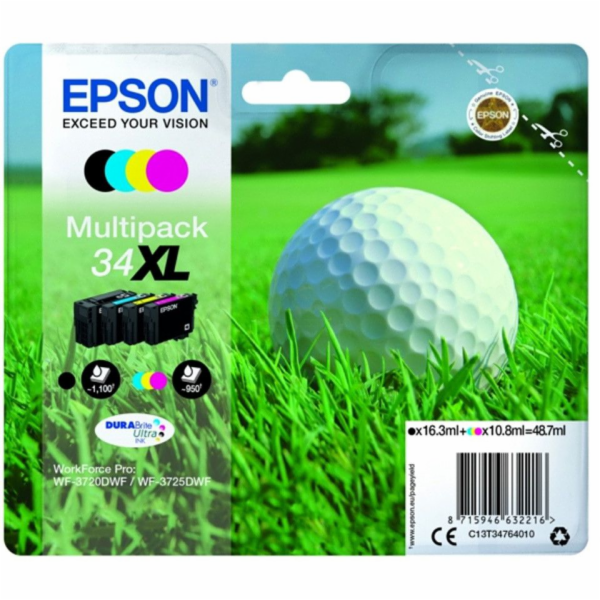 Inkoust Epson Multipack T3476, CMYK (C13T34764010)