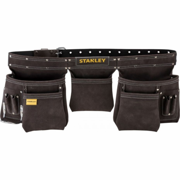 Kožený pásek Stanley Fitter se 3 kapsami (STST1-80113)
