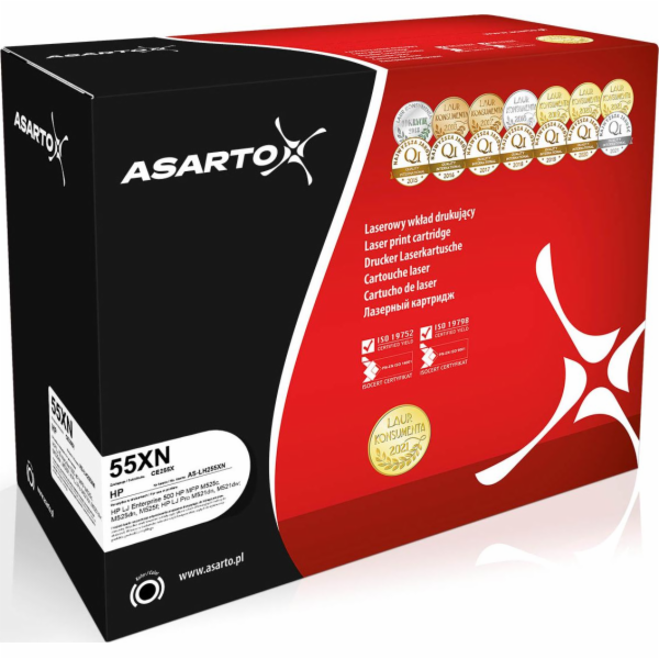Asarto Toner Asarto pro HP 55X I LJ P3015d/P3015dn/P3015x...