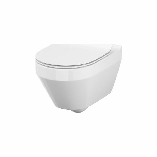 Závěsná toaletní mísa Cersanit Crea CleanOn (S701-212)