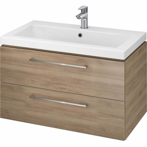 CERSANIT S801-154-DSM  skříňka s umyvadlem 80cm ořech