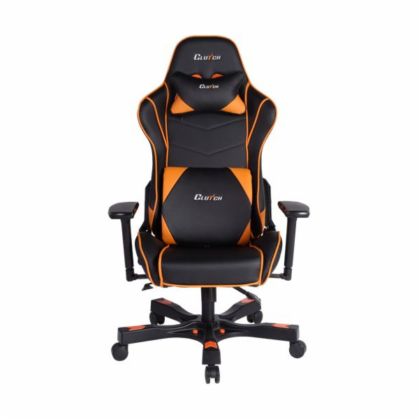 ClutchChairZ Crank Series Delta Orange Chair (CKD11BO)