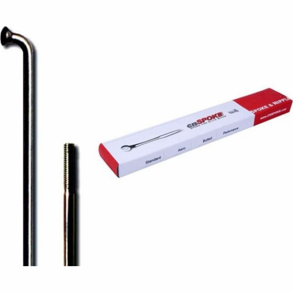 CNSPOKE Paprsky CNSPOKE STD14 2,0-2,0-2,0 nerez 206mm čer...