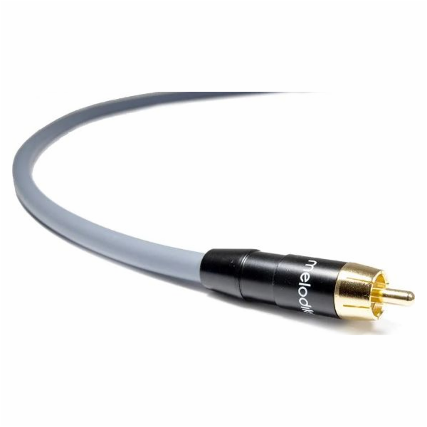 Melodika RCA (Cinch) - RCA (Cinch) kabel 8m šedý