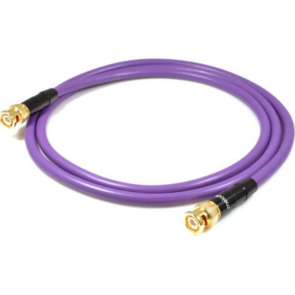 Melodika BNC - BNC kabel 17m fialový