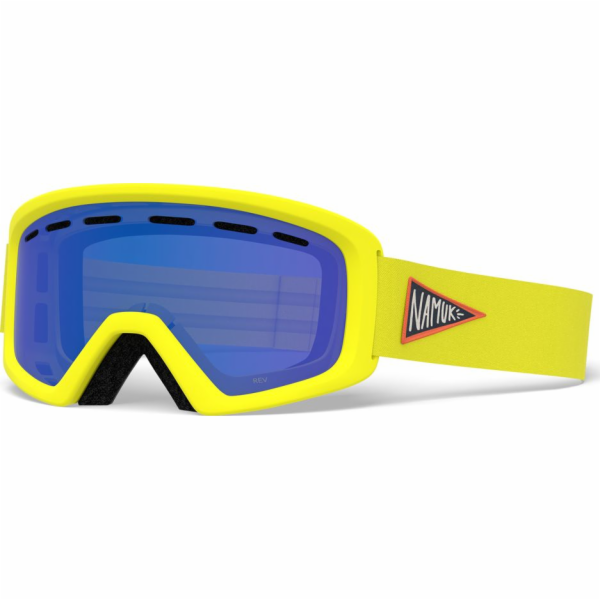 GIRO Goggles Rev Namuk Yellow (šedý kobalt 10% S3 čočka) ...