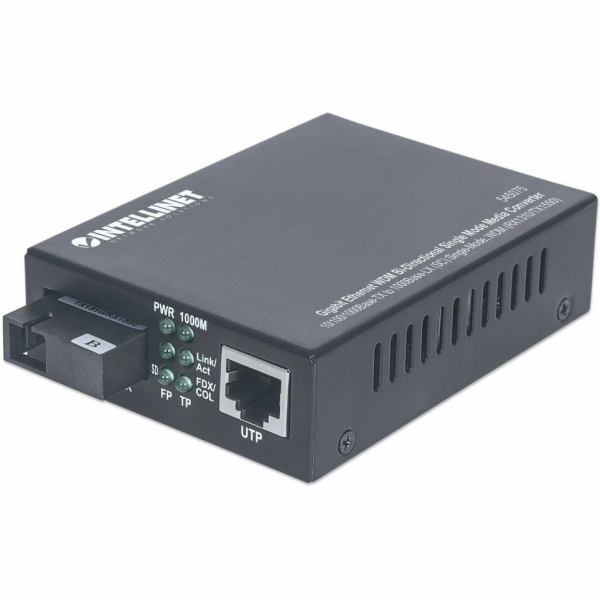 Intellinet Network Solutions Fiber Media Converter Obousm...