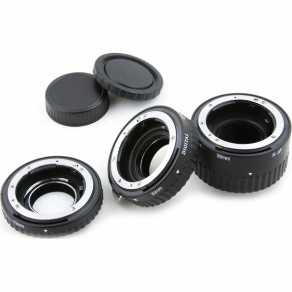 MeiKe Macro AF kovové prodlužovací trubice pro Nikon [ai/...