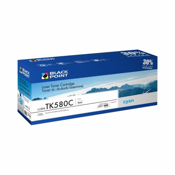 Toner Black Point LCBPKTK580C (azurový)