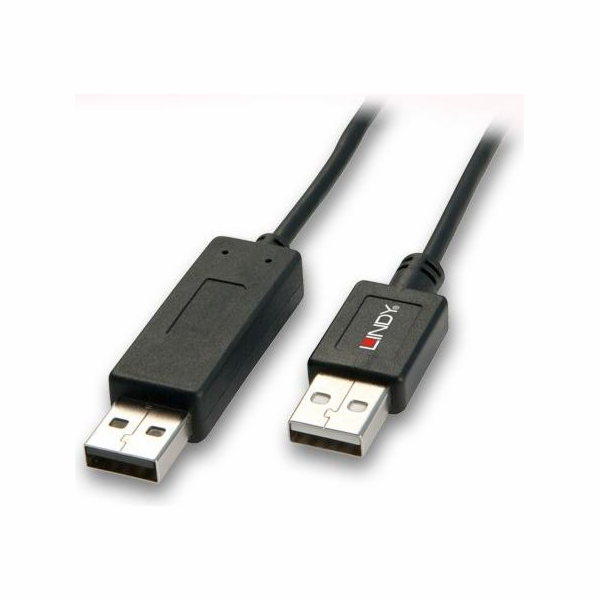 Lindy KVM kabel Smart Data Link USB AA 2.0 Lindy 42617 - 1m