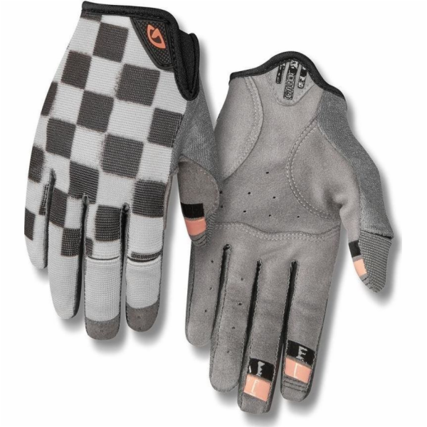 Dámské rukavice GIRO La Dnd Long Finger Kostkovaný Peach ...