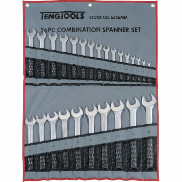 Sada kombinovaných klíčů Teng Tools 6 - 32 mm 26ks (16718...
