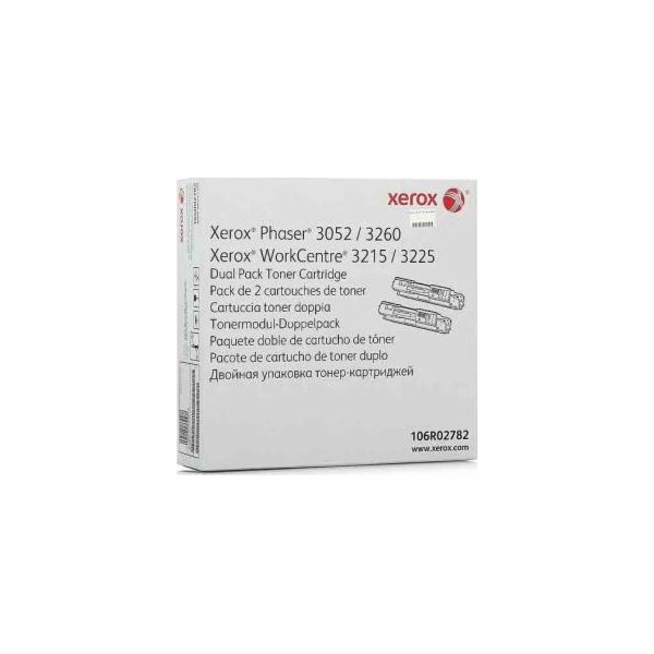 Tonerová kazeta Xerox 106R02782 (2x černá)