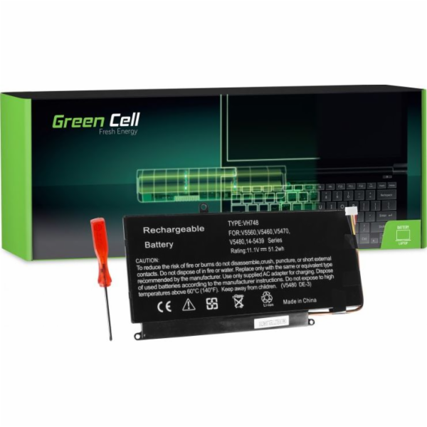 Green Cell Battery VH748 for Dell Vostro 5460 5470 5480 5...