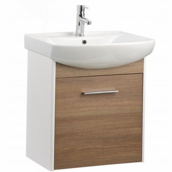 KFA Sella Platinum skříňka pod umyvadlo 40cm bílá + hnědá...