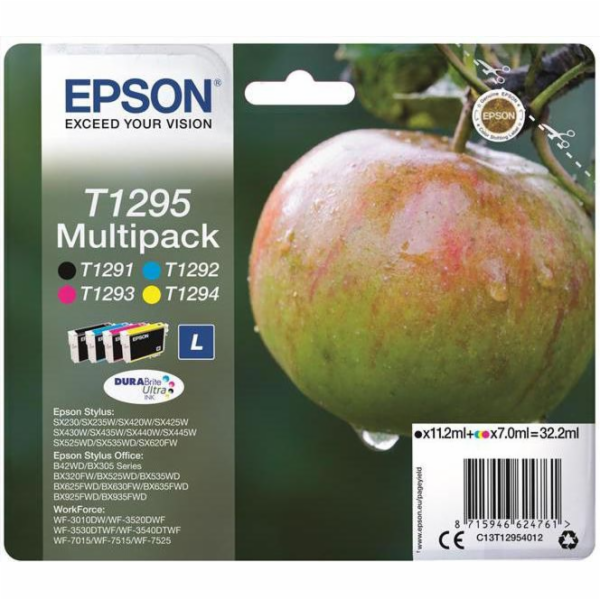 Epson T1295 Multipack - 4-balení - 32.2 ml - černá, žlutá...