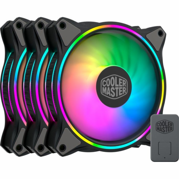 Cooler Master MF120 Halo 3-balení ventilátoru (MFL-B2DN-1...