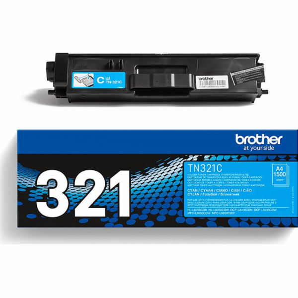 Originální tonerová kazeta Brother TN321C (azurová)