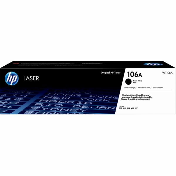 HP toner 106A černý (W1106A)