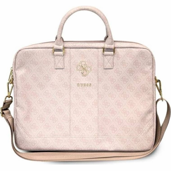 Taška Guess Guess GUCB15G4GFPI 15palcová růžová/růžová 4G...