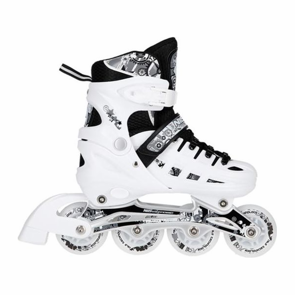 Inline brusle NILS Extreme NH10905 s vyměnitelnou skluzni...