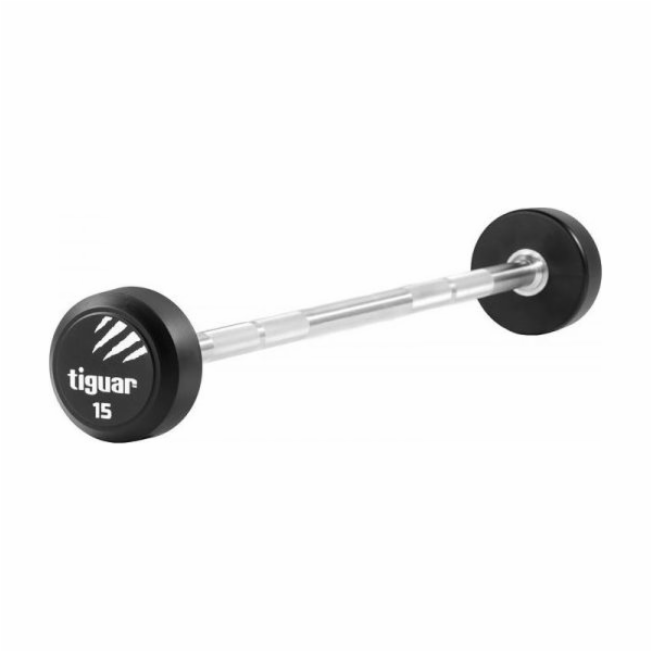 Tiguar Tiguar rovná činka PU 15 kg