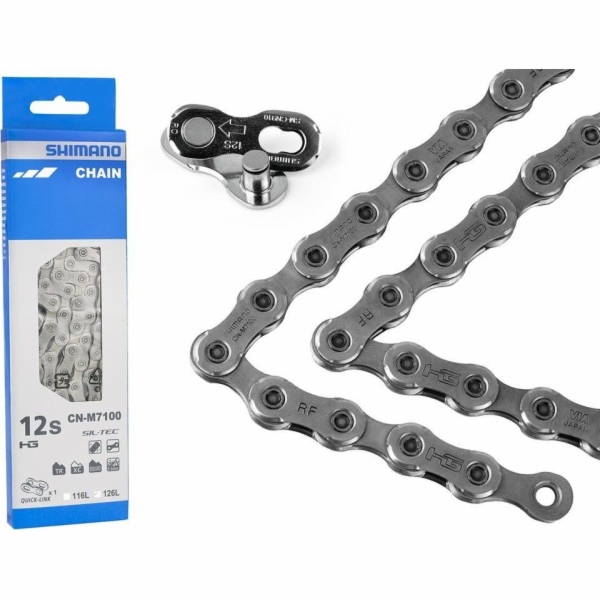 Řetěz SHIMANO SLX CN-M7100 - 12 rychlostí - 126č. + rychl...