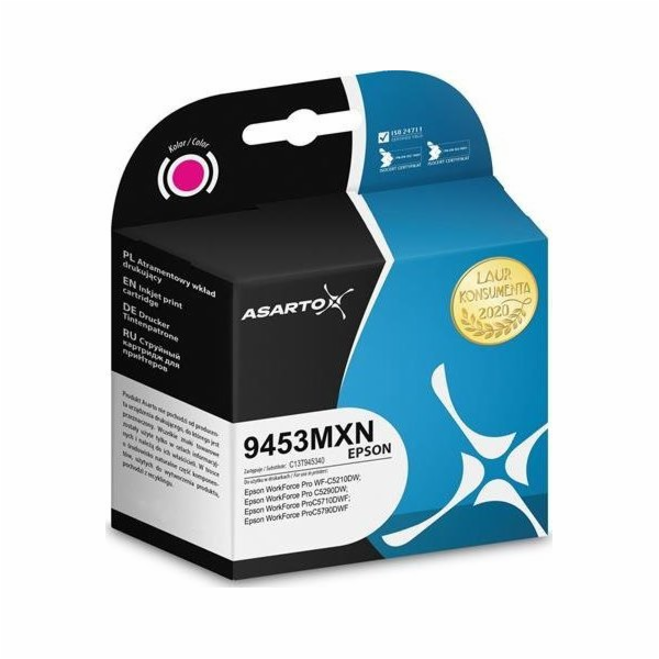 Inkoust Asarto pro Epson 9453MXN | C13T945340 | 66 ml | p...