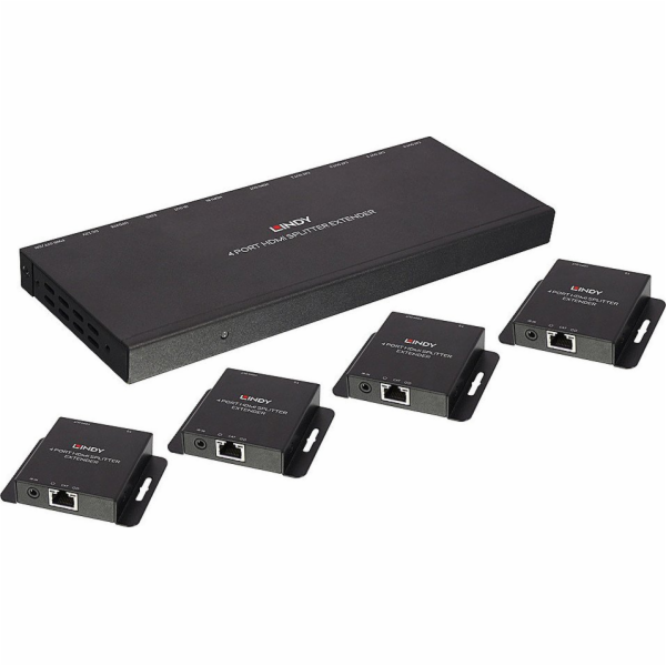 AV adaptér Lindy I/O EXTENDER HDMI 50M CAT6/38155 LINDY