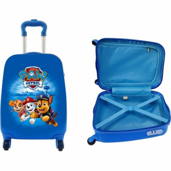 Paw Patrol - modrý velký Kufr na vozík 
