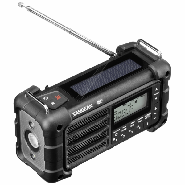 Sangean MMR-99 DAB Černé nouzové/klikové/solární rádio